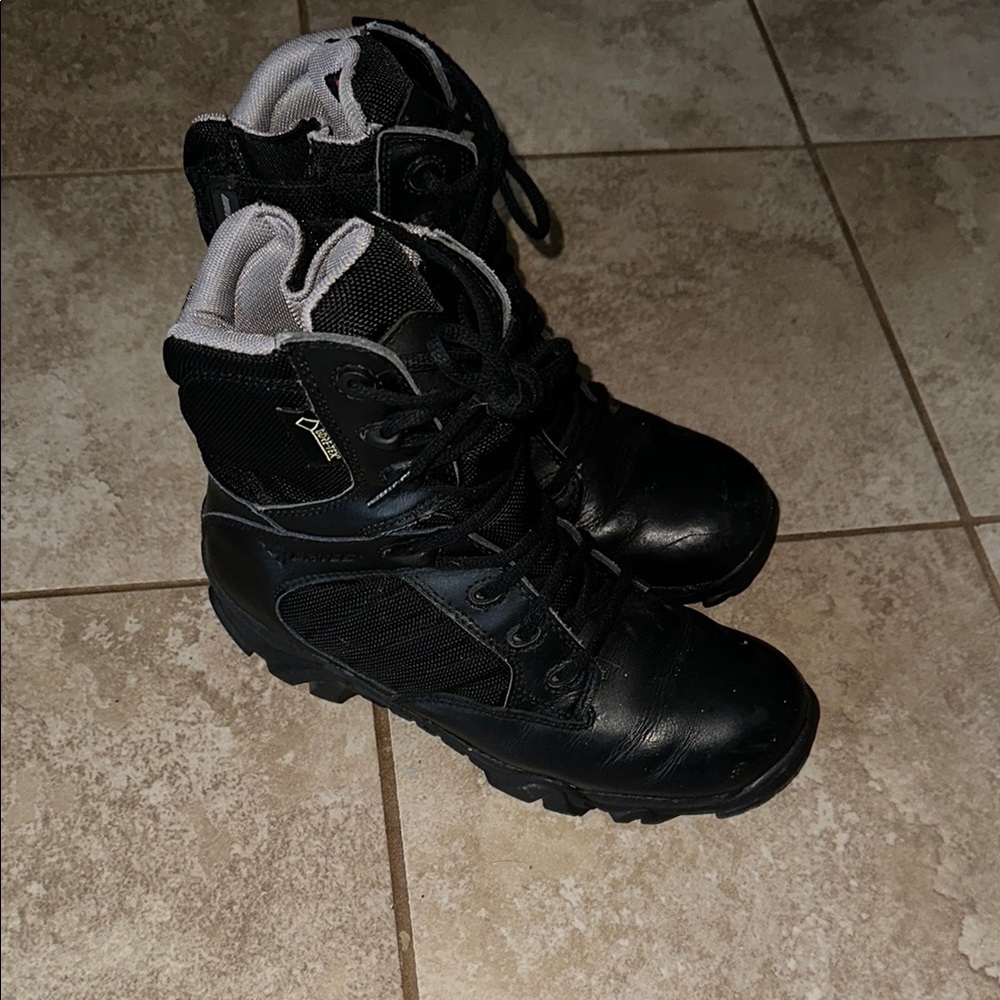 Black Tactical Boots